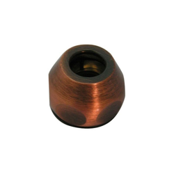 Dado conico bronzo 1/2" x 10 finitura ramata Albertoni en oferta