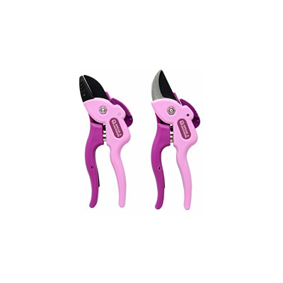 Spear & Jackson CUTTINGSET15Â cricchetto Compatto e Forbici da Giardinaggio, Colore Viola
