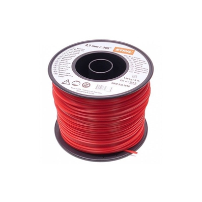 Bobina filo nylon quadro Stihl 2,7 mm da 208 metri per decespugliatore