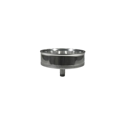 Tappo chiusura acciaio con spurgo dm 160 mm caminetti forni ventilazioni diankamin precio