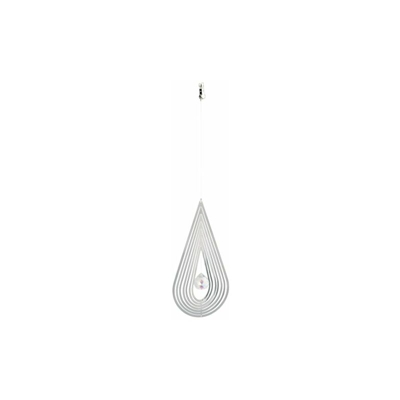 Melody Piccolo Cosmo Levriero della Natura, Circa 5 Pollici (12 cm), Argento allo Strappo