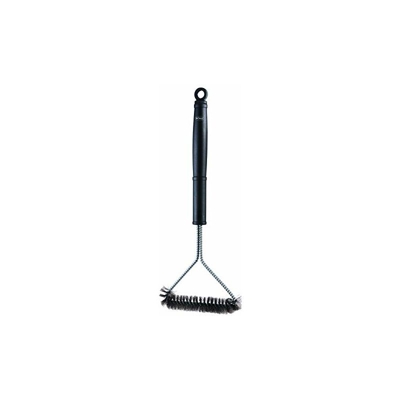 Rösle 25168 - Spazzola per la pulizia della griglia, in acciaio inox, 40,5 cm