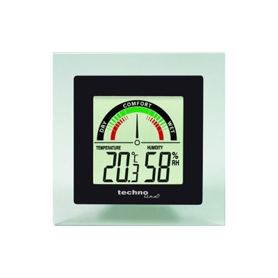 WS 9415 Stazione Meteo, Nero/Trasparente - Technoline