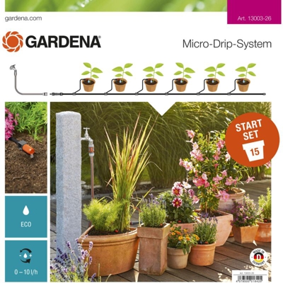 Gardena G13003-26 Set De Inicio para Macetas, Standard