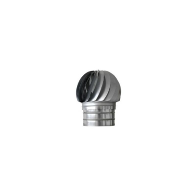 Tirafumi base tonda zincato diametro 200 mm per canne fumarie diankamin