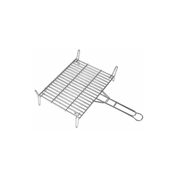 Rayen AA96 - Griglia da Barbecue, colore: acciaio INOX cromato, Acciaio cromato, grigio, 40x 40 cm precio