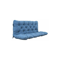 Chicreat Cuscino da panchina, con schienale, blu/grigio, 120 x 98 x 8 cm características