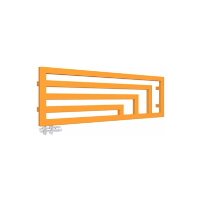 B. Scaldasalviette ad acqua calda di 440mm di altezza e di 1300mm di larghezza.