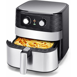 Friggitrice ad aria meccanica, forno ad aria calda con touch screen, friggitrice 1700W senza olio, friggitrice ad aria temperatura protezione características