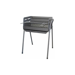 IMEX EL ZORRO 71762Â Barbecue con griglia zincati, Nero, 49Â x 48Â x 73Â cm en oferta