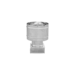 Fumaiolo 4 venti base quadra acciaio 250 X 250 mm per canne fumarie diankamin precio