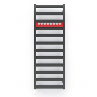 G. Scaldasalviette elettrico di 910mm di altezza e di 500mm di larghezza.