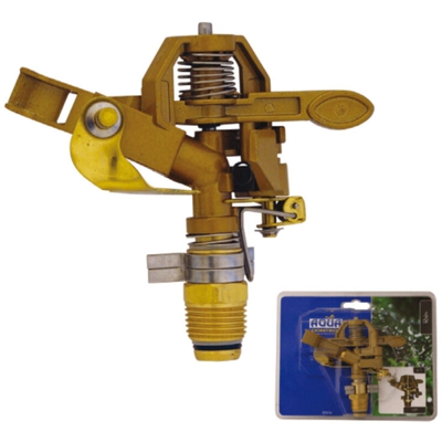Aqua Control C1603 - Irrigatore estensibile per prato, nero