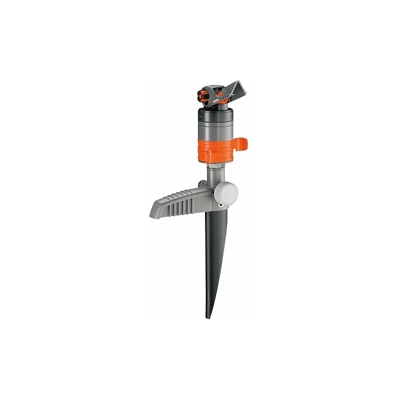 Gardena Comfort Irrigatore a Turbina su Picchetto, per Superfici fino a 450 m², Regolazione della Gittata, Filtro Integrato, 8144-20