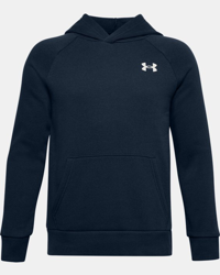 Felpa con cappuccio UA Rival Cotton da ragazzo precio