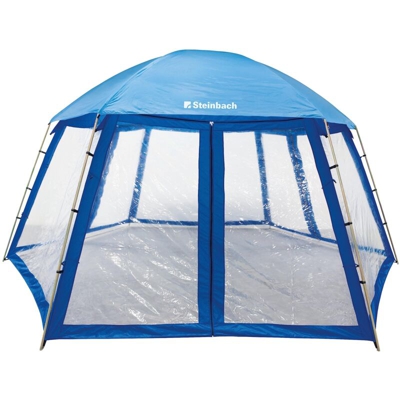 Steinbach 36425 - Tenda Copri Piscina in Materiale Impermeabile, con Finestra, 600 x 520 x 280 cm