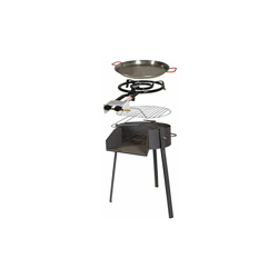 IMEX EL ZORRO 71587Â âÂ Kit Barbecue Rotondo, 60Â x 72Â x 75Â cm, Colore: Nero en oferta