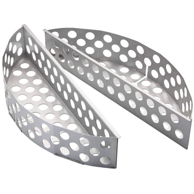 Rösle 25033 Kohlekorb 2er-Set für Kohlegrill 60 cm