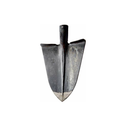 249970-40L Vanga a Punta con Risvolto, Laminata, Grigio - Falci en oferta
