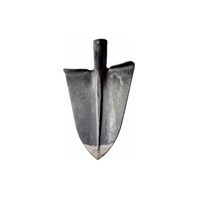 249970-40L Vanga a Punta con Risvolto, Laminata, Grigio - Falci