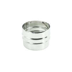 Niples maschio - maschio acciaio inox diametro 130 mm per canne fumarie diankamin en oferta