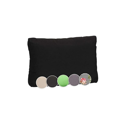 Beo LKR 60 x 40 AU91 Lounge - Cuscino per schienale, Nero, 60 x 40 cm, spessore 20 cm