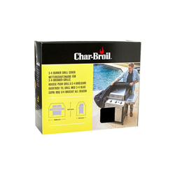 Char-Broil 140 766 - Copertura per Grill Barbecue con 3-4 Fuochi, Nero precio