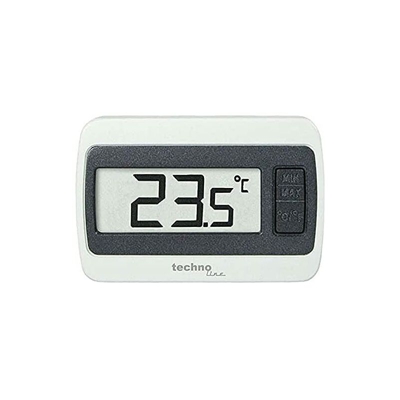 technoline WS 7002, Bianco-Grigio, 6x1.4x4 cm