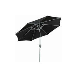 GARTENFREUDE ombrellone UV 50Â + 270Â x 270Â x 245Â cm, diametro: 270Â cm, colore: Nero, 4900Â (slim) características
