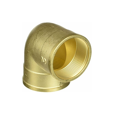 Geka 1269j Raccordo a Gomito 90Â Â° 2Â X IG G 2Â Pollici in Ottone, Oro, 18Â x 8Â x 13Â cm