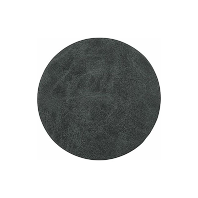 Sottovaso rotondo, 4 pezzi, nero