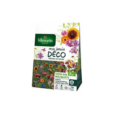 VILMORIN Mélange graines de fleurs COIN DES BOUQUETS - 7 m²