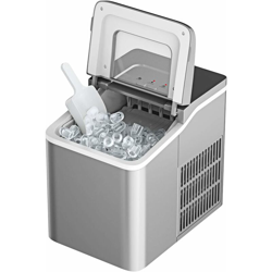 Macchina del Ghiaccio Silenziosa, Fabbricatore di Ghiaccio per Uso Domestico, 12kg al Giorno, con Serbatoio dell'Acquadi 1,6 Litri, Facile da Usare, precio