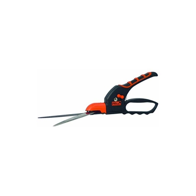 Garten Primus - Primus Grass forbici da giardino, Nero/Arancione, 30,6 x 7,3 x 2,5 cm, 02410