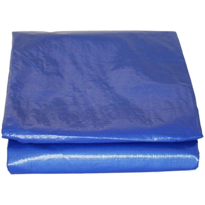 Telone rettangolare per piscine, 8Â x 14Â m, con rete di drenaggio centrale, copertura piscina,Â telone impermeabile