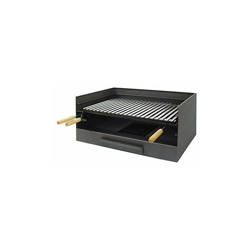 Imex El Zorro 71514 Cassetto per barbecue in acciaio inox con griglia características