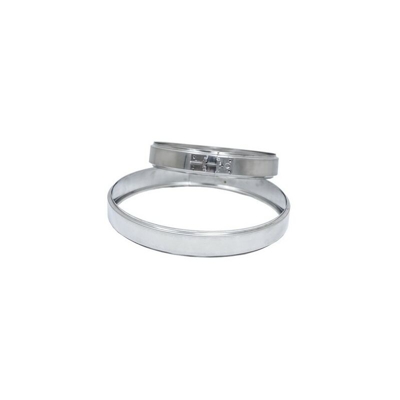 Raccordo fascetta di bloccaggio tubo acciaio inox 40 mm diametro 300 mm diankamin
