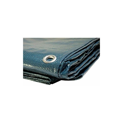 Telone di copertura per piscina 150 g/m², telone impermeabile per piscina, 5 x 8 m