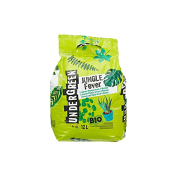 Undergreen JUNGLE Fever, Terriccio per Piante Verdi e Bonsai, Consentito in agricoltura biologica, 12 l precio