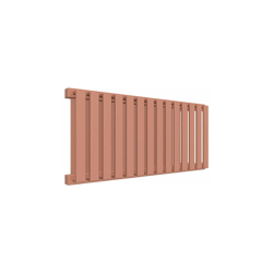 B. Scaldasalviette ad acqua calda di 300mm di altezza e di 915mm di larghezza. en oferta