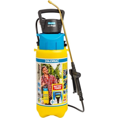 AutoPump Set pompa elettrica 5 litri, giallo - Gloria
