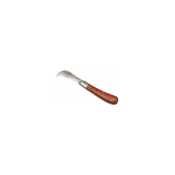 FALCI 262250-20 Coltello da Innesto Roncola in Acciaio Inossidabile con Manico in Legno, Grigio, 12x2x2 cm en oferta