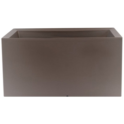 WellHome Top garden RODRI Vaso in Polietilene a rotomoldeo colore tortora 80 x 40 x 40 cm características