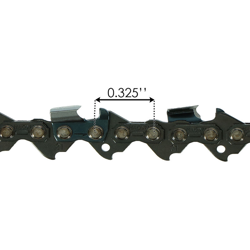 Catena collana per motosega da 18 pollici 45 CM 72 maglie passo della catena è 0,325 " precio