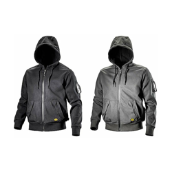 Felpa da lavoro donna Diadora Utility Membrane Fz Hoodie-Nero-xxl - Nero - xxl - Nero en oferta
