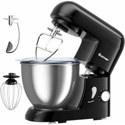 Impastatrice Planetaria con 6 Modalità Regolabili,1300 W, Mixer Multifunzione a Basso Rumore,Robot da Cucina Elettrico con Fruste 4L (Nero) en oferta