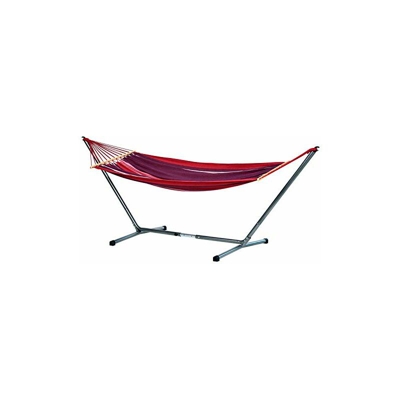 Amazonas Hammock AZ-4220000 Summer Set Amaca Samba Fuego, Rosso, 330x105x110 cm