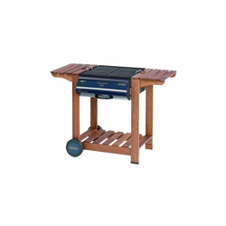 Outback trc2301/03Â âÂ Barbecue a Carbone con Carrello, 113Â x 60Â x 81Â cm, Colore: Blu/Legno en oferta