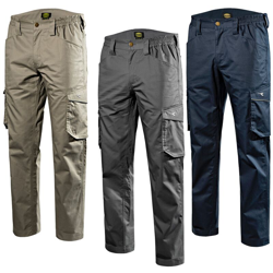 Pantaloni da lavoro donna Diadora Staff Light Cotton-Canapa-S - Beige - - Beige características