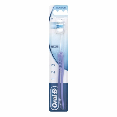 Oral-B® 1 2 3 Indicator Medio Testina 40 mm